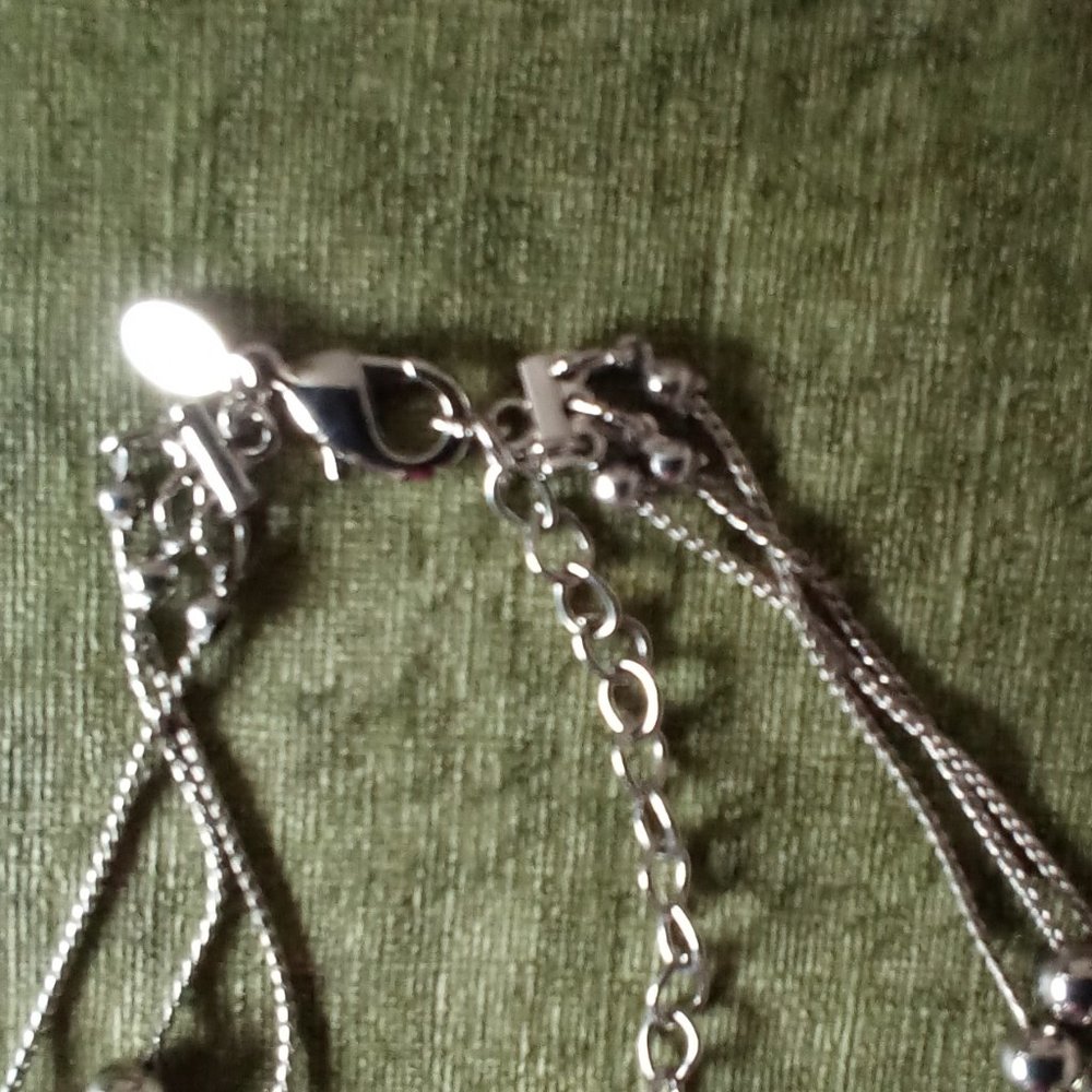 Chico's beaded statement necklace - Picture 4 of 9